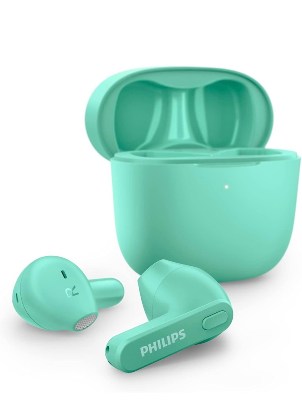 Philips True Wireless Earbuds in Mint Teal